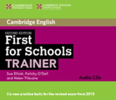 Cover for Sue Elliott · First for Schools Trainer Audio CDs (3) - Trainer (Audiobook (CD)) [2 Revised edition] (2014)