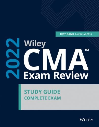 Cover for Wiley · Wiley CMA Exam Study Guide and Online Test Bank 20 22: Complete Set (Taschenbuch) (2021)