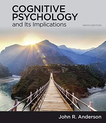 Cover for John Anderson · Cognitive Psychology and Its Implications (Paperback Bog) (2020)