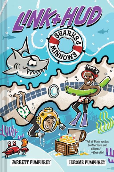 Cover for Jarrett Pumphrey-Jerome Pumphrey · Link + Hud: Sharks &amp; Minnows (Book) (2025)