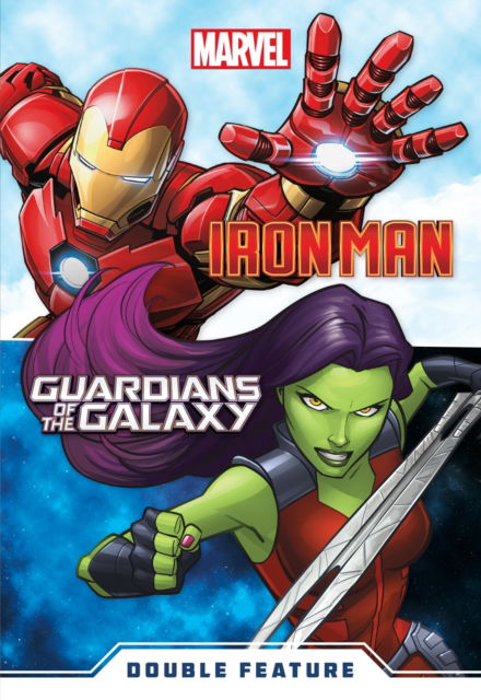 Cover for Marvel Press Book Group · Marvel Double Feature: Iron Man and Guardians of the Galaxy (Paperback Book) (2024)