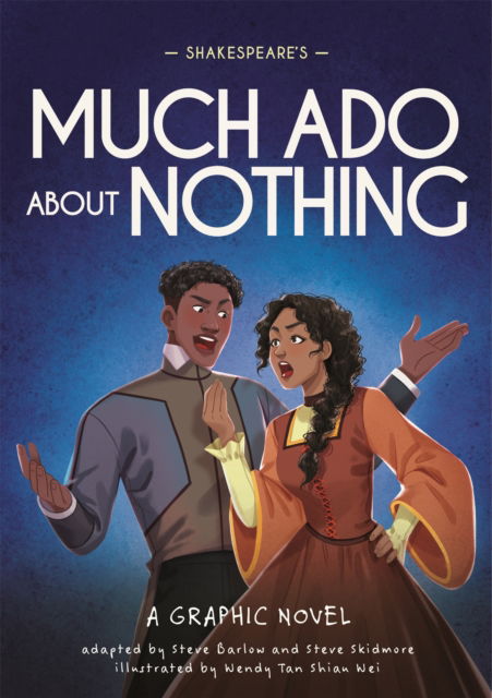 Cover for Steve Barlow · Classics in Graphics: Shakespeare's Much Ado About Nothing: A Graphic Novel - Classics in Graphics (Paperback Book) (2024)