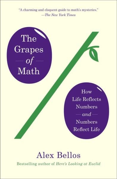 The Grapes of Math: How Life Reflects Numbers and Numbers Reflect Life - Alex Bellos - Kirjat - Simon & Schuster - 9781451640113 - tiistai 23. kesäkuuta 2015