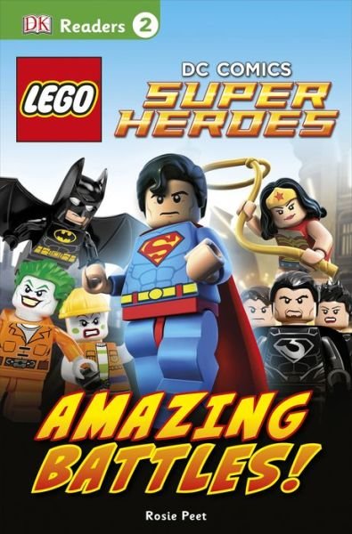 Dk Readers L2: Lego Dc Comics Super Heroes: Amazing Battles! - Dk Publishing - Libros - DK CHILDREN - 9781465430113 - 19 de enero de 2015