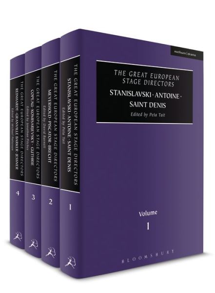 Cover for Simon Shepherd · The Great European Stage Directors Set 1: Volumes 1-4: Pre-1950 - Great Stage Directors (Bok) (2018)