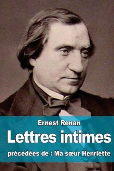 Cover for Ernest Renan · Lettres intimes (Paperback Book) (2015)