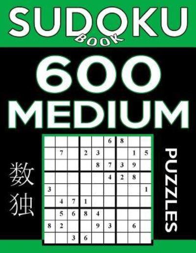 Cover for Sudoku Book · Sudoku Book 600 Medium Puzzles (Paperback Bog) (2017)