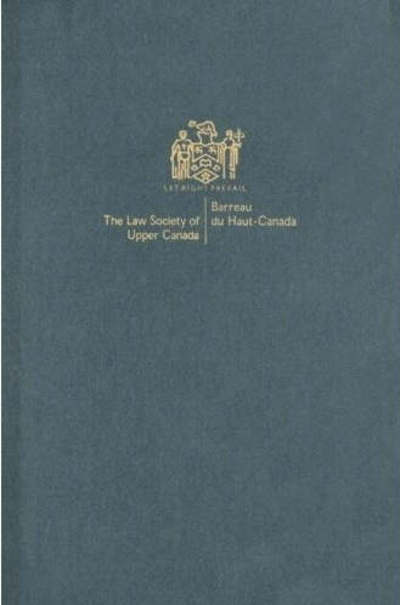 Cover for Law Society of Upper Canada · The Law Society of Upper Canada Special Lectures: the Modern Law of Damages (Special Lectures of the Law Society of Upper Canada) (Hardcover Book) (2006)