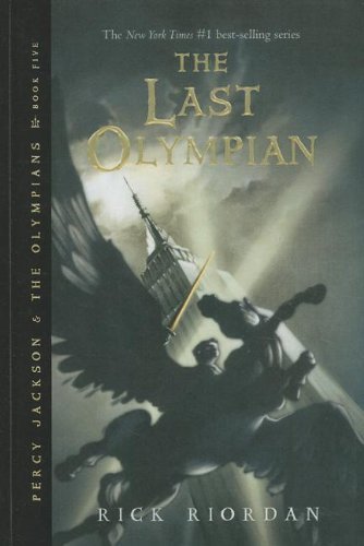 Cover for Rick Riordan · The Last Olympian (Percy Jackson and the Olympians, Book 5) (Hardcover Book) (2011)