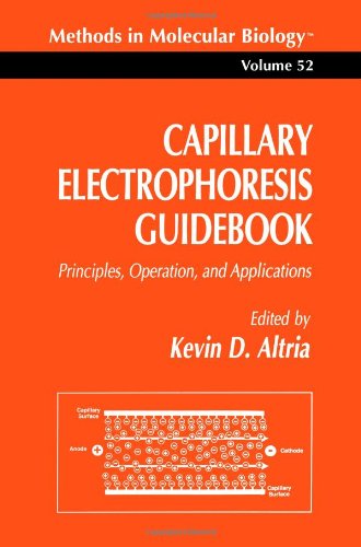 Cover for Kevin D. Altria · Capillary Electrophoresis Guidebook: Principles, Operation, and Applications - Methods in Molecular Biology (Paperback Book) [Softcover reprint of hardcover 1st ed. 1996 edition] (2010)