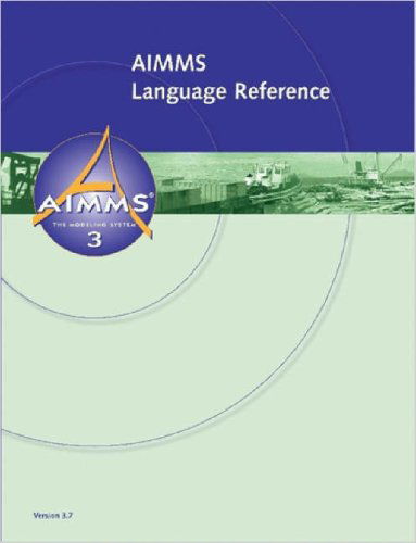 Cover for Marcel Roelofs · Aimms - Language Reference (Paperback Book) (2006)