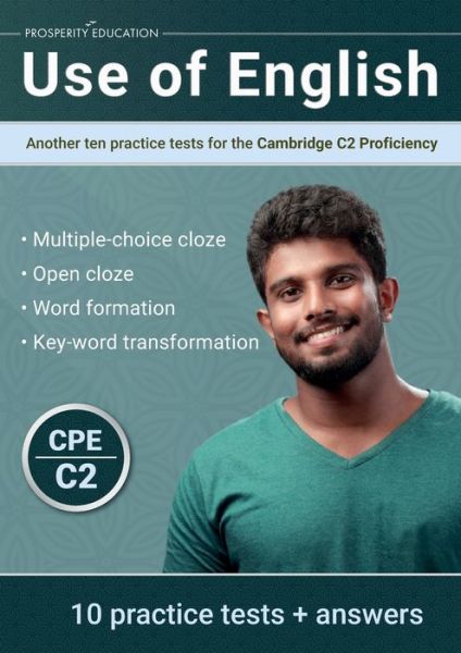 Cover for Prosperity Education · Use of English: Another ten practice tests for the Cambridge C2 Proficiency (Paperback Book) (2023)