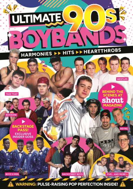 Cover for Ultimate 90s Boybands (Paperback Book) (2025)