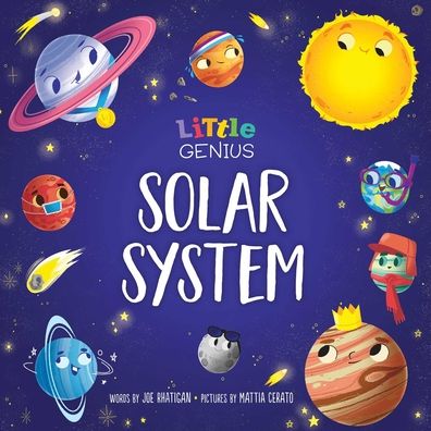 Cover for Joe Rhatigan · Little Genius Solar System - Little Genius (Board book) (2021)