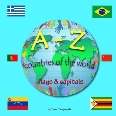 Cover for Tasos Tsimpoukidis · A-Z countries of the world (Paperback Book) (2017)