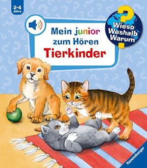 Cover for Patricia Mennen · Wieso? Weshalb? Warum? Mein junior zum Hören, Band 6: Tierkinder (Kartongbok) (2022)