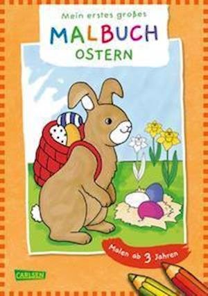 Mein erstes großes Malbuch: Ostern - Andrea Pöter - Bøker - Carlsen - 9783551191113 - 27. januar 2022