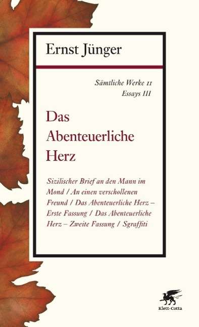 Cover for Jünger · Sämtliche Werke.11 (Book)