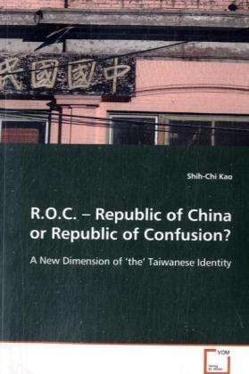 Cover for Kao · R.O.C.   Republic of China or Repub (Bok)