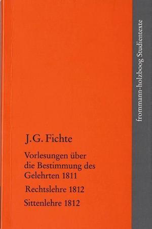 Cover for Johann Gottlieb Fichte (Paperback Book) (2012)