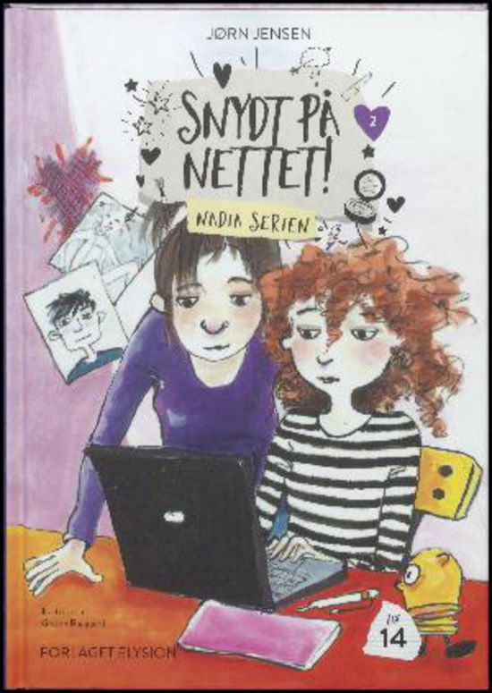 Cover for Jørn Jensen · Nadia serien 2: Snydt på nettet (Inbunden Bok) [1:a utgåva] (2016)