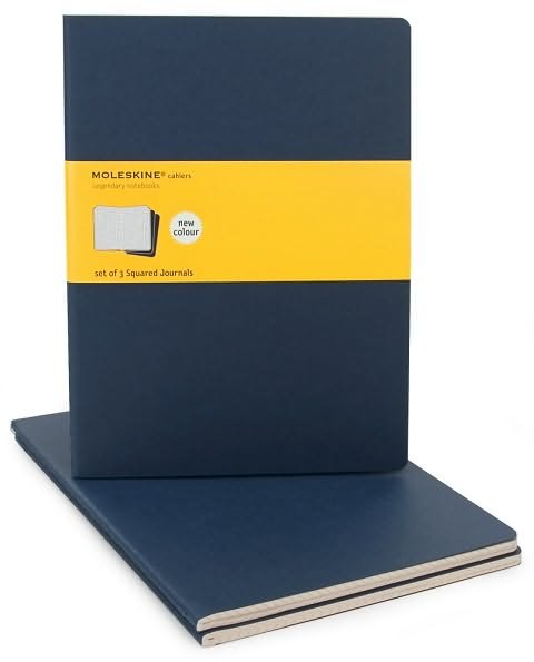 Cover for Moleskin · Moleskine Cahier Journals XL Squ Indigo Blue (Stationery)