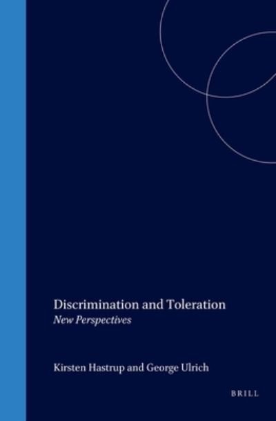 Cover for Kirsten Hastrup · Discrimination and Toleration (Hardcover bog) (2001)