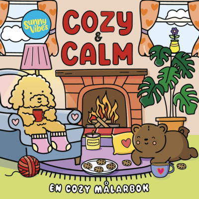 Cover for Cozy &amp; Calm : En cozy målarbok (Paperback Book) (2025)