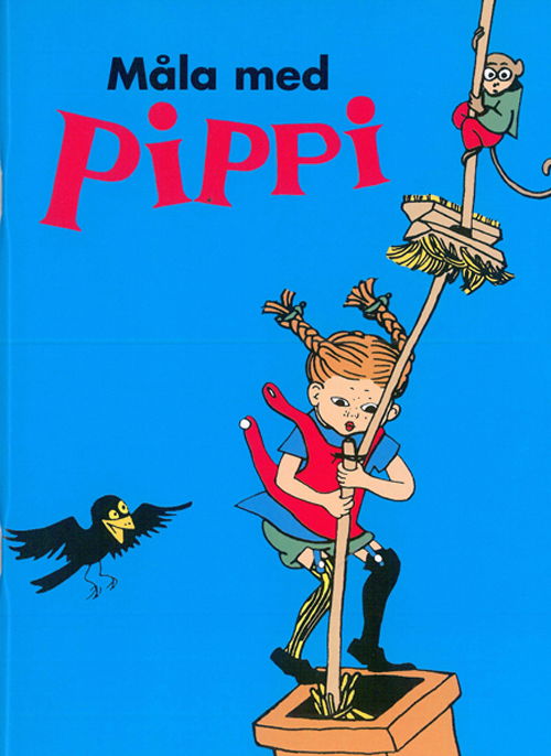 Cover for Hjelm Förlag · Måla med Pippi (Heftet bok) (2005)