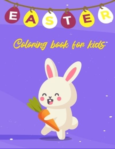 Cover for Zarif Books · Easter Coloring Book For Kids (Paperback Book) (2021)