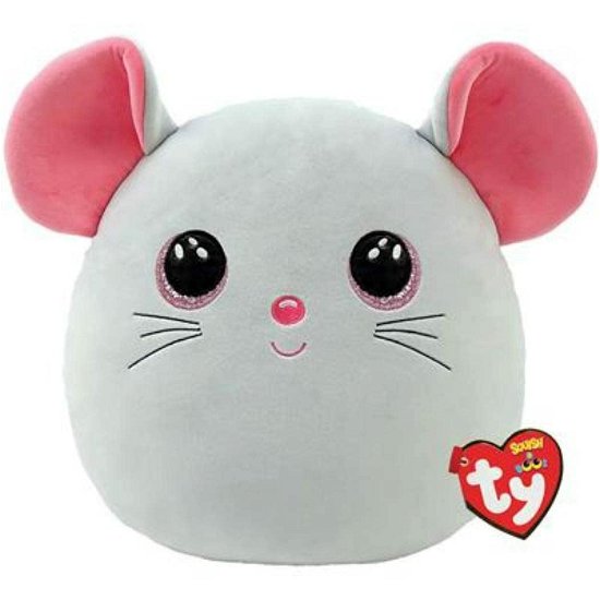 Catnip Mouse Squish-A-Boo 14" - Ty  SquishaBoo Catnip the Mouse 14 Plush - Merchandise - TY UK LTD - 0008421393114 - 30. november 2021
