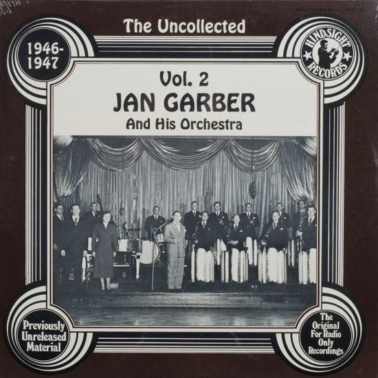 Cover for Garber,jan &amp; Orchestra · Uncollected 2 (LP) (2015)