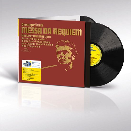 Cover for Herbert Von Karajan / Mirella Freni · Verdi: Messa Da Reqiuem (LP) (2023)