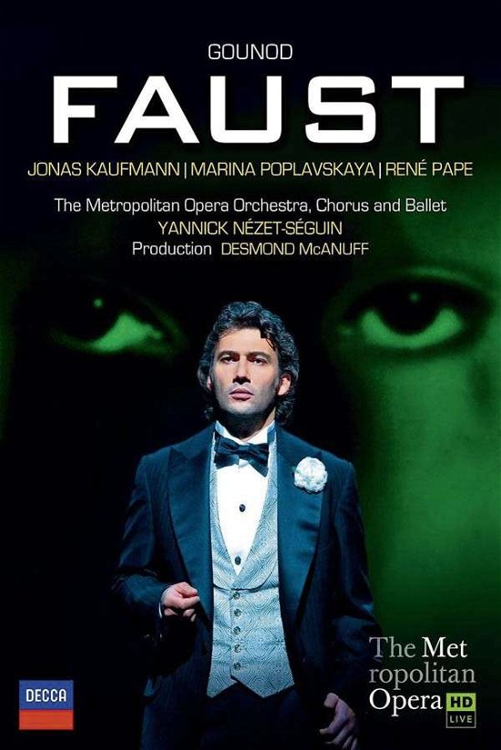 Cover for Jonas Kaufmann · Faust (DVD) (2014)
