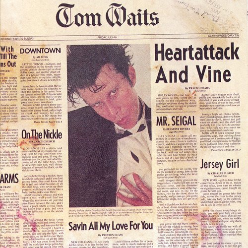 Cover for Tom Waits · Heartattack &amp; Vine (LP) [Remastered edition] (2018)