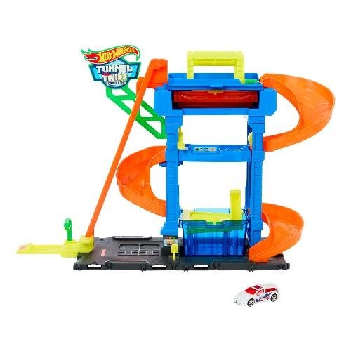 Cover for Hot Wheels · Hot Wheels City Tunnel Twist Car Wash &amp; Color (MERCH) (2024)