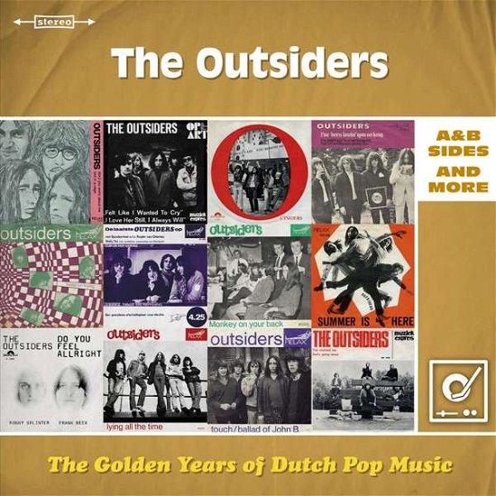 Cover for The Outsiders · The Golden Years Of Dutch Pop Music: A&amp;B Sides and more (LP) [Remastered edition] (2017)