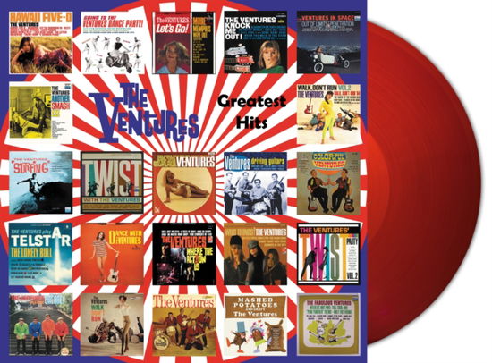 Greatest Hits (Red Vinyl) - Ventures - Music - RENAISSANCE RECORDS - 0630428100114 - September 1, 2023