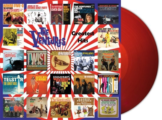 Cover for Ventures · Greatest Hits (Red Vinyl) (LP) (2023)