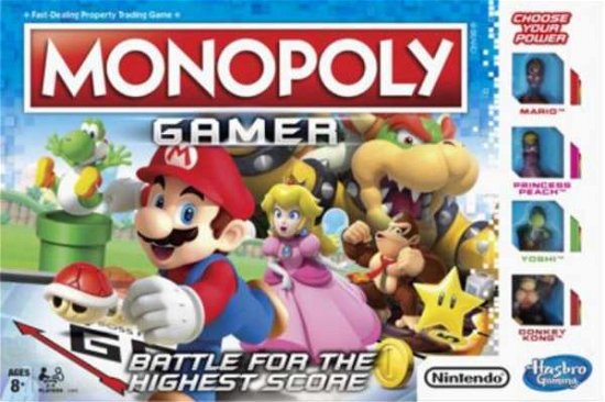 Monopoly - Mario Kart (English) -  - Brætspil -  - 0630509546114 - 20. juli 2018