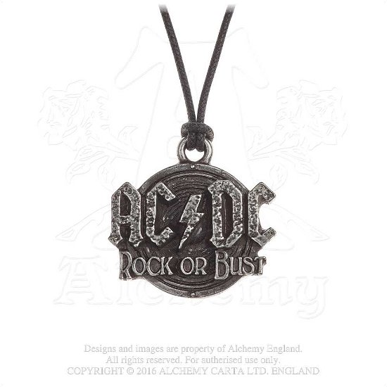 Cover for AC/DC · AC/DC Pendant: Rock or Bust (MERCH)