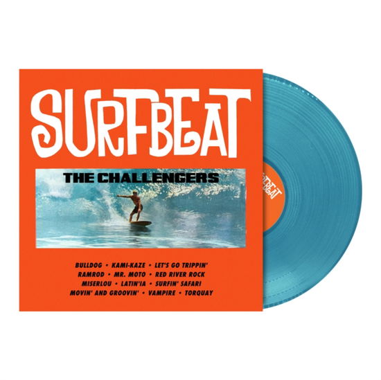 Cover for Challengers · Surfbeat (Sea Glass Blue Vinyl) (LP) (2025)