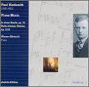 Piano Music:op.15 & Op.37 - P. Hindemith - Muzyka - JECKLIN - 0742395169114 - 8 lipca 2009