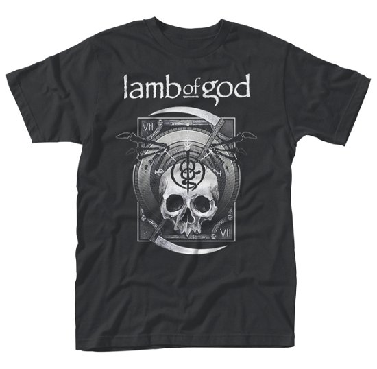 Cover for Lamb of God · Sickle Skull (T-shirt) [size S] (2016)
