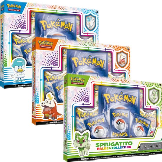 Cover for Asmodee · Pokemon TCG: Paldea Collection - Sprigatito / Fuecoco / Quaxly case (Cards)