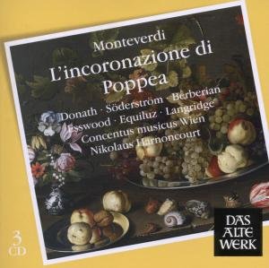 Cover for Harnoncourt Nikolaus · Monteverdi:l'incoronazione... (CD) (2016)