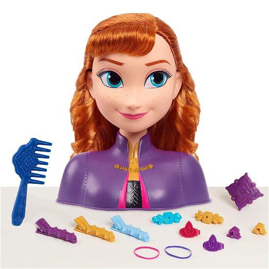 Disney Frozen  Anna Styling Head Toys - Disney Frozen  Anna Styling Head Toys - Produtos - ABGEE - 0886144328114 - 