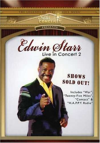 Cover for Edwin Starr · Live in Concert (DVD) (2016)