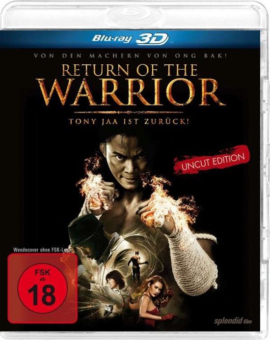 Cover for Tony Jaa Jeeja Yanin Rza (mr.lc) Petchtai Wongk · Return Of The Warrior (Blu-ray) [Blu-Ray 3D Unrated edition] (2014)