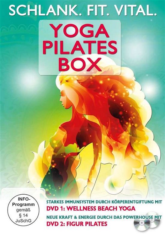 Cover for Canda · Schlank.fit.vital.yoga Pilates Box (DVD) (2021)